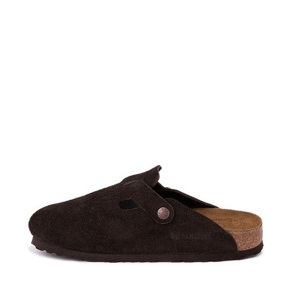 Birkenstock Boston Suede Leather Soft Footbed Clogs | Size 41 Narrow / Regular - Picture 5 of 15